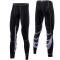 Mens Autumn Winter Long Sleeve Compression Sports Gym Leggings Workout Base Layer Set for Running Training